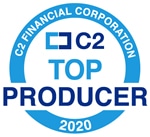 C2 Financial Corporation Top Producer 2020